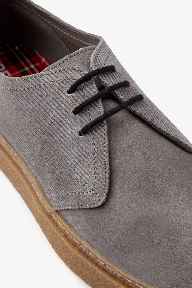 Grey Fred Perry Linden Men's Shoes | PH 1150PJJQ